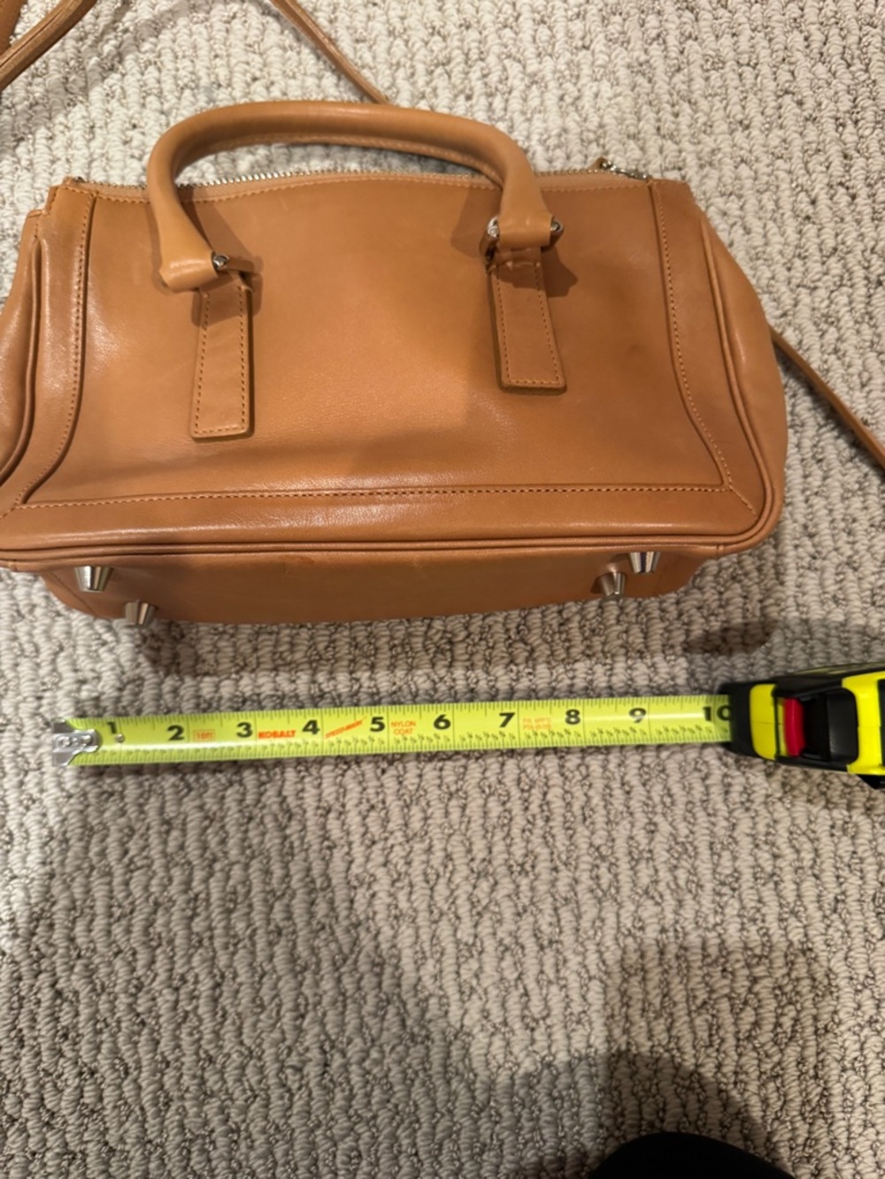 Vintage Coach Brown Leather Shoulder Bag - Picture 5 of 5